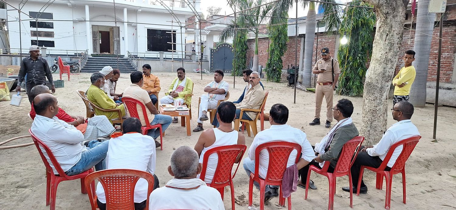 -पूर्व विधानसभा प्रत्याशी भारतीय जनता पार्टी के नेता सूर्यमुनि तिवारी जी ने बताया कि आज विधानसभा सैय