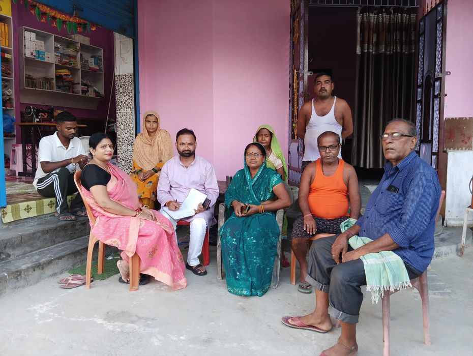 -बिहार प्रदेश भाजपा महादलित प्रकोष्ठ के सह संयोजक सचिन राम जी ने  बताया कि सकरा विधानसभा में NDA सम्