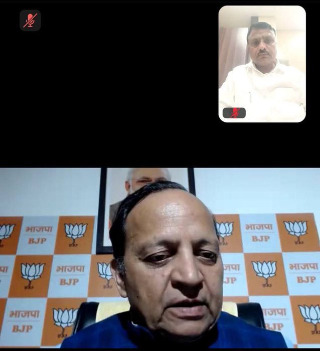 -आज संगठन के आगामी कार्यक्रमों एवं अभियानों की रूपरेखा को लेकर एक महत्वपूर्ण वर्चुअल बैठक आयोजित की 