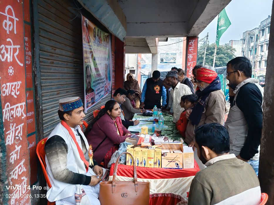 -सामाजिक सरोकार और जनकल्याण की भावना को साकार करते हुए संकल्प के 10वें निःशुल्क स्वास्थ्य शिविर का आ