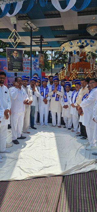 -बदायूं में स्थित बाबा साहेब डॉ. आंबेडकर पार्क में आयोजित कार्यक्रम में डी.पी. भारती शामिल हुए और भा