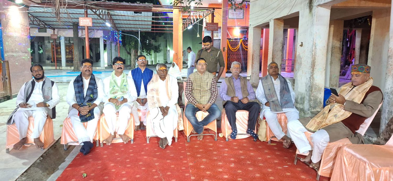-पूर्व विधानसभा प्रत्याशी भारतीय जनता पार्टी  के नेता सूर्यमुनि तिवारी जी ने बताया कि आज विधानसभा चक