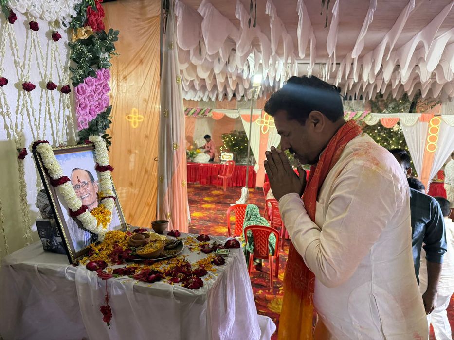 -विधानसभा सकलडीहा क्षेत्र के ग्राम मझिलेपुर में आयोजित श्री वीरेंद्र कुमार पाण्डेय जी के पूज्य पिताज