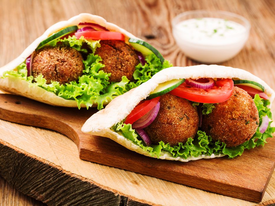 Falafel kababs