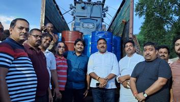 सूर्यमुनि तिवारी-  बबुरी पावर हाउस पर नवीन 10 एमवीए ट्रांसफार्मर का  पूजन के साथ किया शुभारंभ
