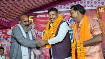 सूर्यमुनि तिवारी- रामकिंकर दास जी के पुण्यतिथि के अवसर पर आयोजित श्रीराम कथा में हुए शामिल
