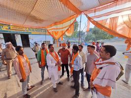 मतदान केंद्रों का निरीक्षण करके कार्यकर्ताओं से मुलाक़ात कर व समस्त मतदाताओं से किया आवाहन व अपील