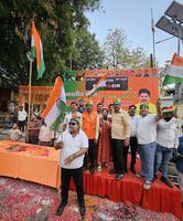 लखनऊ पूर्वी विधानसभा में “ऑपरेशन सिंदूर” के सम्मान में निकाली गयी "तिरंगा यात्रा" में दिलीप श्रीवास्तव जी हुए शामिल