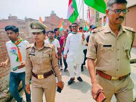 “ऑपरेशन सिंदूर” के सम्मान में आयोजित "तिरंगा यात्रा" में प्रदेश मंत्री डी.पी भारती जी हुए शामिल
