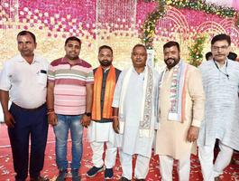 बिहार के अलग-अलग  विवाह समारोह में सचिन  राम जी हुए शामिल