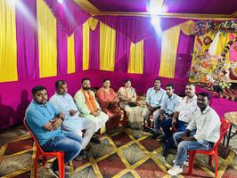 सचिन राम जी की उपस्थिति से शादी समारोह में बना उत्साह का माहौल