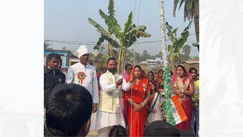 सचिन राम- 77वें गणतंत्र दिवस पर  फहराया तिरंगा, लोकतांत्रिक मूल्यों का दिया संदेश