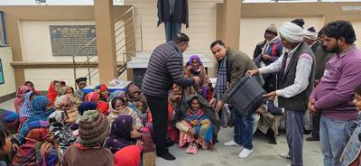 डी.पी. भारती जी ने नववर्ष 2026 पर स्मारक स्थल में  सेवा, संस्कार और कल्याण का दिया संदेश