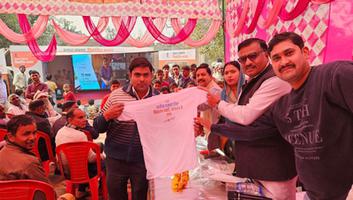डी. पी भारती- बदायूँ  विकास खण्ड अम्बियापुर के ग्राम हैबतपुर में हुआ कार्यक्रम का आयोजन