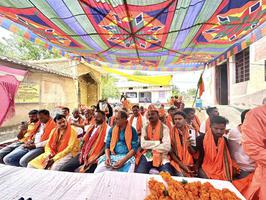 भाजपा सकरा पूर्वी मंडल के प्रथम कार्यसमिति की बैठक में सचिन राम जी हुए शामिल