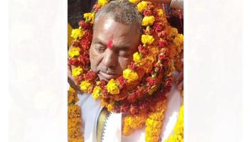 सचिन राम - वरिष्ठ कांग्रेस नेता राजू राम जी के निधन पर जताया शोक