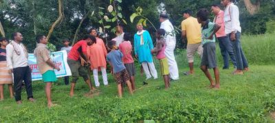 लखनऊ ग्राम दहियाताली मलिहाबाद में "वृक्षारोपण जन जागरण पदयात्रा" का हुआ  आयोजन