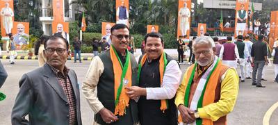 डॉ. राम मनोहर लोहिया विधि विश्वविद्यालय में आयोजित भाजपा प्रदेश अध्यक्ष एवं राष्ट्रीय परिषद सदस्य निर्वाचन समारोह में शामिल हुए प्रदेश मंत्री डी.पी. भारती