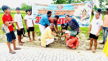 अनुराग पाण्डेय-  गंगा समग्र के तत्वावधान में सेवा समर्पण संस्थान, मोहनलालगंज में वृहद वृक्षारोपण अभियान का किया आयोजन