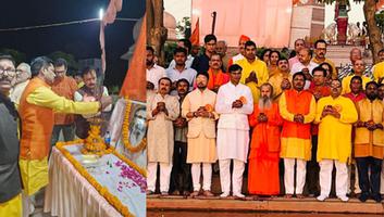 अनुराग पाण्डेय- गंगा समग्र व नव संवत्सर महोत्सव समिति के तत्वावधान में कुड़िया घाट में भारतीय नव वर्ष का किया गया स्वागत