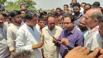 श्यामलाल जोकचंद्र- मिडला खेड़ा में विद्युत मंडल की लापरवाही से विद्युत कर्मचारी दशरथ जाटव की हुई मौत