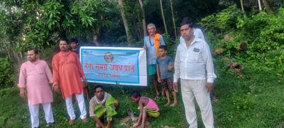 लखनऊ ग्राम दहियाताली मलिहाबाद में "वृक्षारोपण जन जागरण पदयात्रा" का हुआ  आयोजन