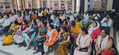 आयोजित जन्मोत्सव संगोष्ठी एवं पुरस्कार वितरण समारोह को  प्रदेश मंत्री  डी.पी भारती जी ने किया संबोधित