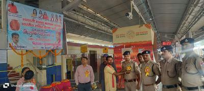 अक्षय तृतीया के पावन अवसर पर कई स्थानों में गुलाबचंद्र कुशवाहा जि द्वारा खोले गए प्याऊ