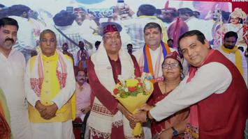 संजय सिंह राजपूत- निषाद पार्टी के 10 वें स्थापना दिवस का नई दिल्ली के तालकटोरा स्टेडियम में हुआ आयोजन