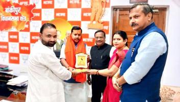 सचिन राम- श्री नितिन नबीन जी को भाजपा का राष्ट्रीय कार्यकारी अध्यक्ष बनाए जाने पर प्रेषित की हार्दिक बधाई