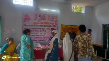 250 गरीब बच्चों का व ग्रामवासियों का किया गया निशुल्क स्वास्थ्य परीक्षण