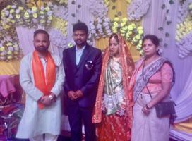 सचिन राम जी की उपस्थिति से शादी समारोह में बना उत्साह का माहौल