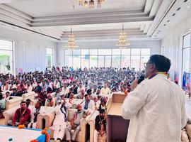 भाजपा बदायूं द्वारा आयोजित "डॉ आंबेडकर सम्मान अभियान" जिला संगोष्ठी मे प्रदेश मंत्री जी हुए शामिल