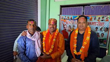 सूर्यमुनि तिवारी- भाजपा सकलडीहा पूर्वी मंडल की होली मिलन समारोह का हुआ आयोजन