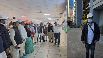 मुकेश सिंह मोंटी- कूड़े से ऊर्जा उत्पादन संयंत्र का अहमदाबाद में  किया निरीक्षण