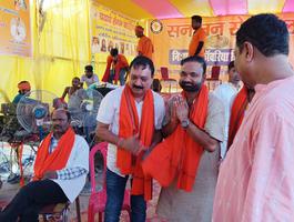 कांवरिया सेवा शिविर में सचिन राम जी उपस्थित होकर श्रद्धालुओं की किए सेवा