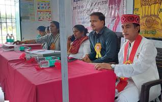 250 गरीब बच्चों का व ग्रामवासियों का किया गया निशुल्क स्वास्थ्य परीक्षण