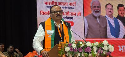 विकसित भारत–जी राम जी जनजागरण अभियान को लेकर लखनऊ प्रदेश कार्यशाला में डी.पी. भारती जी की सहभागिता