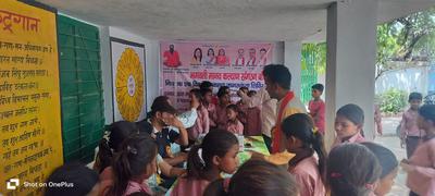 आयोजित नि:शुल्क स्वास्थय शिविर में 350 युवा बच्चों का किया गया स्वास्थ्य परीक्षण