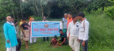 लखनऊ ग्राम दहियाताली मलिहाबाद में "वृक्षारोपण जन जागरण पदयात्रा" का हुआ  आयोजन