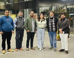 नदियों के महत्व को रेखांकित करती हुई फ़िल्म के निर्माता और सभी कलाकारों से शुभम कौशिक ने की भेंटवार्ता