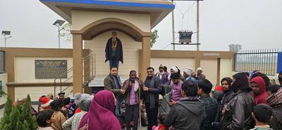 डी.पी. भारती जी ने नववर्ष 2026 पर स्मारक स्थल में  सेवा, संस्कार और कल्याण का दिया संदेश