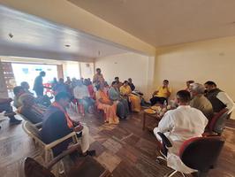 सूर्यमुनि तिवारी- मध्य प्रदेश सतना विधानसभा के मण्डल अटल बिहारी वाजपेई के भिन्न-भिन्न वार्डो में जाकर भाजपा सरकार बनाने का किया आग्रह