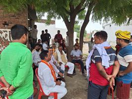 मतदान केंद्रों का निरीक्षण करके कार्यकर्ताओं से मुलाक़ात कर व समस्त मतदाताओं से किया आवाहन व अपील