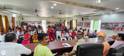 रानी अहिल्याबाई होल्कर जी के त्रिशताब्दी स्मृति अभियान को लेकर पीलीभीत कार्यालय में हुई बैठक