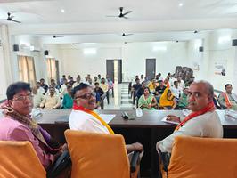 "आत्म निर्भर भारत संकल्प अभियान" जिला कार्यशाला को मुख्य अतिथि के रूप में डी.पी भारती जी ने किया  सम्बोधित