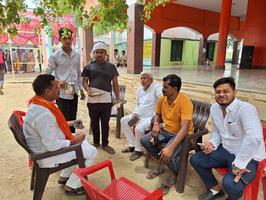 मतदान केंद्रों का निरीक्षण करके कार्यकर्ताओं से मुलाक़ात कर व समस्त मतदाताओं से किया आवाहन व अपील