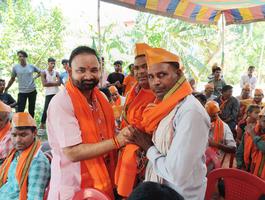 भाजपा बरियारपुर मंडल के प्रथम कार्यसमिति की आयोजित बैठक में सचिन राम जी हुए शामिल