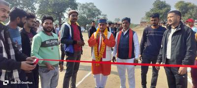 गुलाब चंद्र कुशवाहा जी ने क्षेत्र के सभी युवाओं को खेलो को अपने जीवन का महत्वपूर्ण हिस्सा बनाने का किया आवाहन