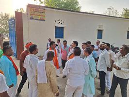मतदान केंद्रों का निरीक्षण करके कार्यकर्ताओं से मुलाक़ात कर व समस्त मतदाताओं से किया आवाहन व अपील